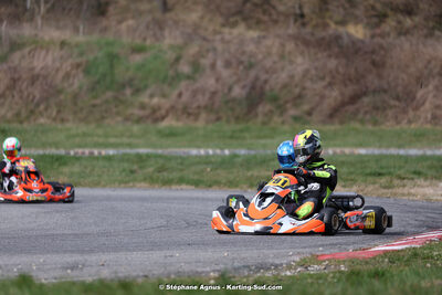 9 & 10/03/2024 : 1ère manche du Championnat du Sud au circuit d’Aigues-Vives (photos Stéphane Agnus) 2024 — karting