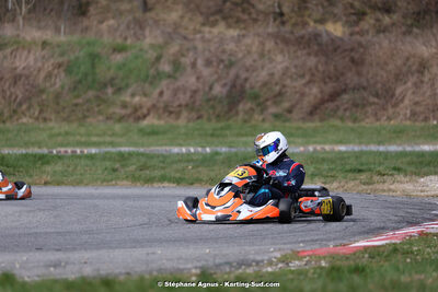 9 & 10/03/2024 : 1ère manche du Championnat du Sud au circuit d’Aigues-Vives (photos Stéphane Agnus) 2024 — karting
