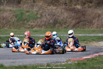 9 & 10/03/2024 : 1ère manche du Championnat du Sud au circuit d’Aigues-Vives (photos Stéphane Agnus) 2024 — karting