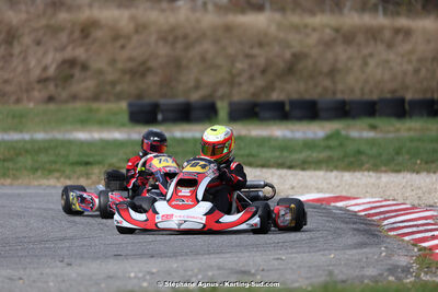 9 & 10/03/2024 : 1ère manche du Championnat du Sud au circuit d’Aigues-Vives (photos Stéphane Agnus) 2024 — karting