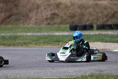 9 & 10/03/2024 : 1ère manche du Championnat du Sud au circuit d’Aigues-Vives (photos Stéphane Agnus) 2024 — karting