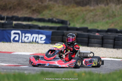 9 & 10/03/2024 : 1ère manche du Championnat du Sud au circuit d’Aigues-Vives (photos Stéphane Agnus) 2024 — karting