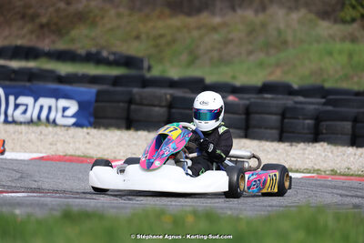 9 & 10/03/2024 : 1ère manche du Championnat du Sud au circuit d’Aigues-Vives (photos Stéphane Agnus) 2024 — karting