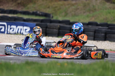 9 & 10/03/2024 : 1ère manche du Championnat du Sud au circuit d’Aigues-Vives (photos Stéphane Agnus) 2024 — karting