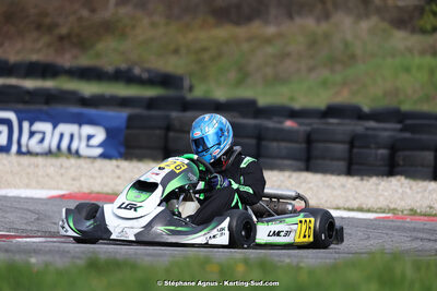 9 & 10/03/2024 : 1ère manche du Championnat du Sud au circuit d’Aigues-Vives (photos Stéphane Agnus) 2024 — karting