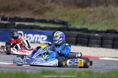9 & 10/03/2024 : 1ère manche du Championnat du Sud au circuit d’Aigues-Vives (photos Stéphane Agnus) 2024 — karting