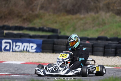 9 & 10/03/2024 : 1ère manche du Championnat du Sud au circuit d’Aigues-Vives (photos Stéphane Agnus) 2024 — karting