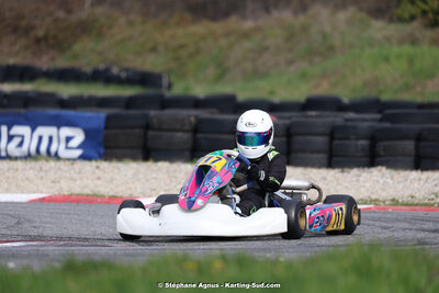 9 & 10/03/2024 : 1ère manche du Championnat du Sud au circuit d’Aigues-Vives (photos Stéphane Agnus) 2024 — karting