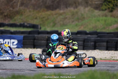 9 & 10/03/2024 : 1ère manche du Championnat du Sud au circuit d’Aigues-Vives (photos Stéphane Agnus) 2024 — karting