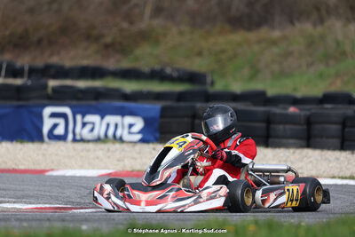9 & 10/03/2024 : 1ère manche du Championnat du Sud au circuit d’Aigues-Vives (photos Stéphane Agnus) 2024 — karting