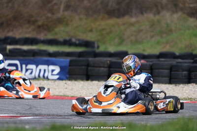 9 & 10/03/2024 : 1ère manche du Championnat du Sud au circuit d’Aigues-Vives (photos Stéphane Agnus) 2024 — karting