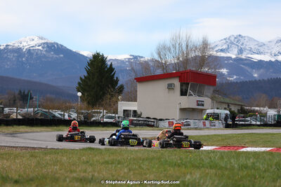 9 & 10/03/2024 : 1ère manche du Championnat du Sud au circuit d’Aigues-Vives (photos Stéphane Agnus) 2024 — karting