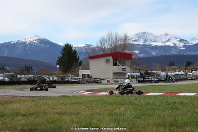 9 & 10/03/2024 : 1ère manche du Championnat du Sud au circuit d’Aigues-Vives (photos Stéphane Agnus) 2024 — karting