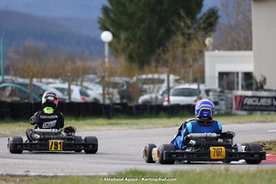 9 & 10/03/2024 : 1ère manche du Championnat du Sud au circuit d’Aigues-Vives (photos Stéphane Agnus) 2024 — karting