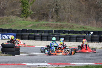 9 & 10/03/2024 : 1ère manche du Championnat du Sud au circuit d’Aigues-Vives (photos Stéphane Agnus) 2024 — karting