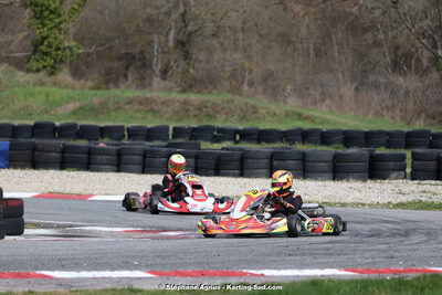 9 & 10/03/2024 : 1ère manche du Championnat du Sud au circuit d’Aigues-Vives (photos Stéphane Agnus) 2024 — karting