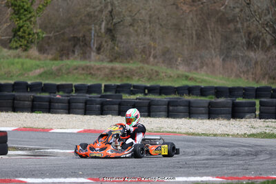 9 & 10/03/2024 : 1ère manche du Championnat du Sud au circuit d’Aigues-Vives (photos Stéphane Agnus) 2024 — karting