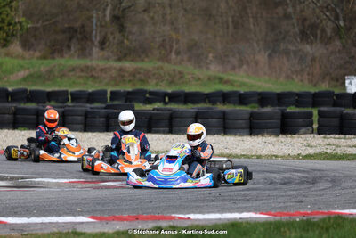 9 & 10/03/2024 : 1ère manche du Championnat du Sud au circuit d’Aigues-Vives (photos Stéphane Agnus) 2024 — karting