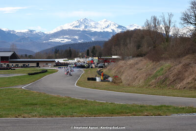 9 & 10/03/2024 : 1ère manche du Championnat du Sud au circuit d’Aigues-Vives (photos Stéphane Agnus) 2024 — karting