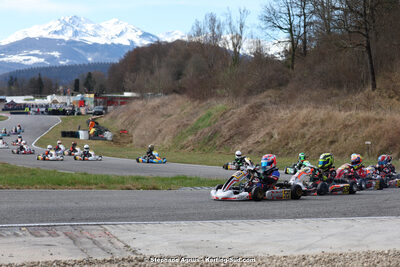 9 & 10/03/2024 : 1ère manche du Championnat du Sud au circuit d’Aigues-Vives (photos Stéphane Agnus) 2024 — karting