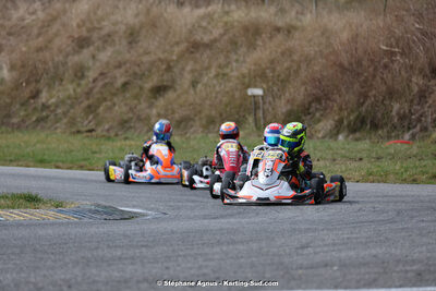 9 & 10/03/2024 : 1ère manche du Championnat du Sud au circuit d’Aigues-Vives (photos Stéphane Agnus) 2024 — karting