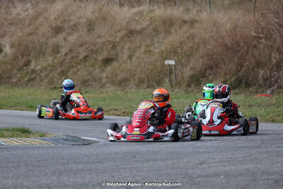 9 & 10/03/2024 : 1ère manche du Championnat du Sud au circuit d’Aigues-Vives (photos Stéphane Agnus) 2024 — karting