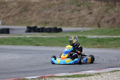 9 & 10/03/2024 : 1ère manche du Championnat du Sud au circuit d’Aigues-Vives (photos Stéphane Agnus) 2024 — karting