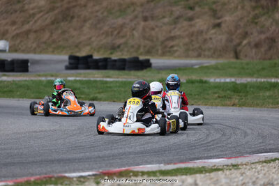 9 & 10/03/2024 : 1ère manche du Championnat du Sud au circuit d’Aigues-Vives (photos Stéphane Agnus) 2024 — karting