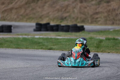 9 & 10/03/2024 : 1ère manche du Championnat du Sud au circuit d’Aigues-Vives (photos Stéphane Agnus) 2024 — karting