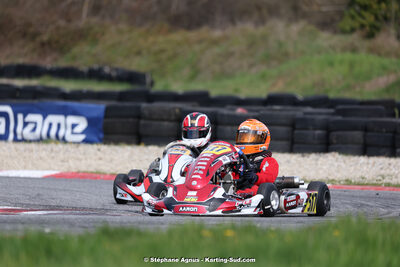 9 & 10/03/2024 : 1ère manche du Championnat du Sud au circuit d’Aigues-Vives (photos Stéphane Agnus) 2024 — karting