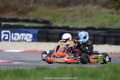 9 & 10/03/2024 : 1ère manche du Championnat du Sud au circuit d’Aigues-Vives (photos Stéphane Agnus) 2024 — karting