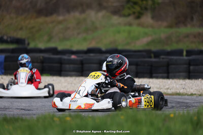 9 & 10/03/2024 : 1ère manche du Championnat du Sud au circuit d’Aigues-Vives (photos Stéphane Agnus) 2024 — karting