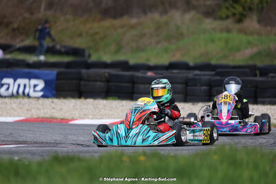 9 & 10/03/2024 : 1ère manche du Championnat du Sud au circuit d’Aigues-Vives (photos Stéphane Agnus) 2024 — karting