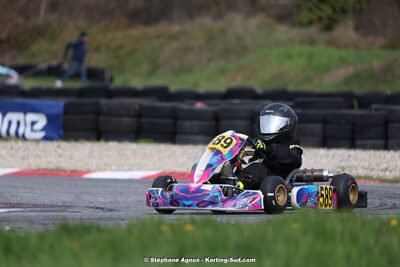 9 & 10/03/2024 : 1ère manche du Championnat du Sud au circuit d’Aigues-Vives (photos Stéphane Agnus) 2024 — karting