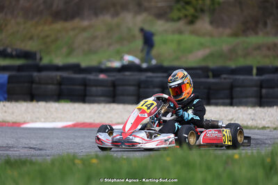 9 & 10/03/2024 : 1ère manche du Championnat du Sud au circuit d’Aigues-Vives (photos Stéphane Agnus) 2024 — karting