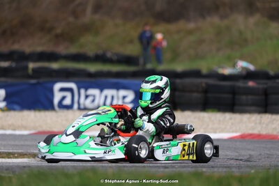 9 & 10/03/2024 : 1ère manche du Championnat du Sud au circuit d’Aigues-Vives (photos Stéphane Agnus) 2024 — karting