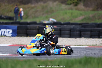 9 & 10/03/2024 : 1ère manche du Championnat du Sud au circuit d’Aigues-Vives (photos Stéphane Agnus) 2024 — karting