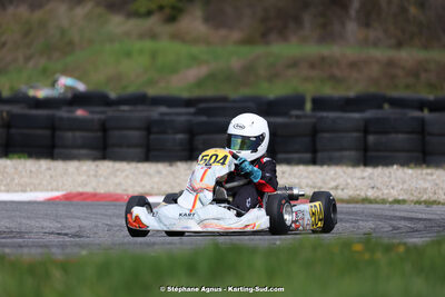 9 & 10/03/2024 : 1ère manche du Championnat du Sud au circuit d’Aigues-Vives (photos Stéphane Agnus) 2024 — karting
