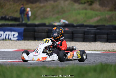 9 & 10/03/2024 : 1ère manche du Championnat du Sud au circuit d’Aigues-Vives (photos Stéphane Agnus) 2024 — karting