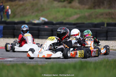 9 & 10/03/2024 : 1ère manche du Championnat du Sud au circuit d’Aigues-Vives (photos Stéphane Agnus) 2024 — karting
