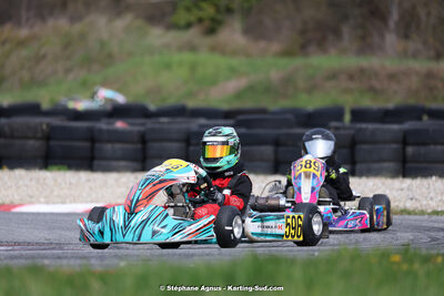9 & 10/03/2024 : 1ère manche du Championnat du Sud au circuit d’Aigues-Vives (photos Stéphane Agnus) 2024 — karting