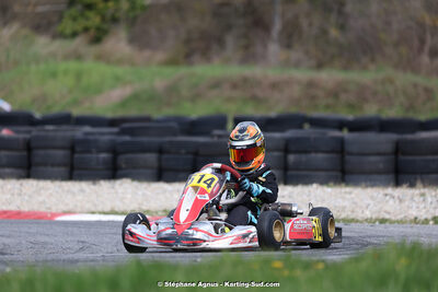 9 & 10/03/2024 : 1ère manche du Championnat du Sud au circuit d’Aigues-Vives (photos Stéphane Agnus) 2024 — karting
