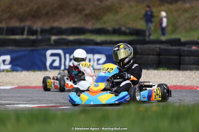 9 & 10/03/2024 : 1ère manche du Championnat du Sud au circuit d’Aigues-Vives (photos Stéphane Agnus) 2024 — karting