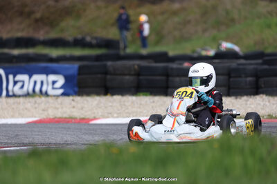 9 & 10/03/2024 : 1ère manche du Championnat du Sud au circuit d’Aigues-Vives (photos Stéphane Agnus) 2024 — karting