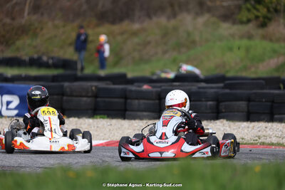 9 & 10/03/2024 : 1ère manche du Championnat du Sud au circuit d’Aigues-Vives (photos Stéphane Agnus) 2024 — karting