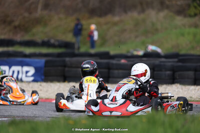 9 & 10/03/2024 : 1ère manche du Championnat du Sud au circuit d’Aigues-Vives (photos Stéphane Agnus) 2024 — karting