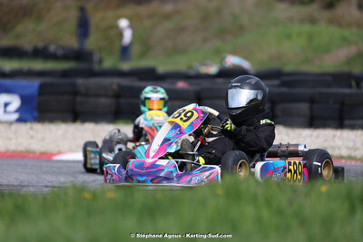 9 & 10/03/2024 : 1ère manche du Championnat du Sud au circuit d’Aigues-Vives (photos Stéphane Agnus) 2024 — karting