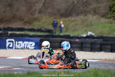9 & 10/03/2024 : 1ère manche du Championnat du Sud au circuit d’Aigues-Vives (photos Stéphane Agnus) 2024 — karting
