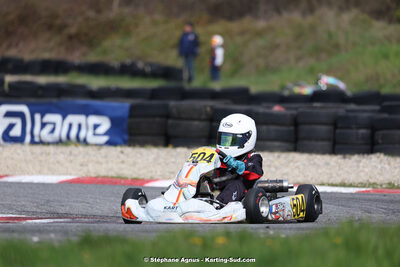 9 & 10/03/2024 : 1ère manche du Championnat du Sud au circuit d’Aigues-Vives (photos Stéphane Agnus) 2024 — karting