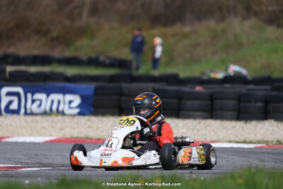 9 & 10/03/2024 : 1ère manche du Championnat du Sud au circuit d’Aigues-Vives (photos Stéphane Agnus) 2024 — karting